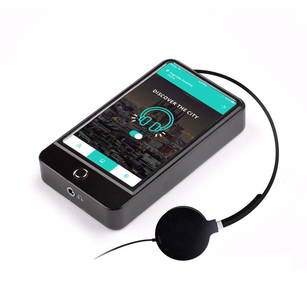 ODM 5.5inch Multimedia Tour Guide IR NFC RFID Android Translator Android Handheld Audio Guide Mobile
